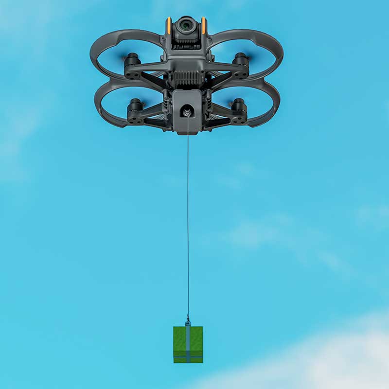Drone Crop Sprayer - Airdrop System 12KM for DJI Avata