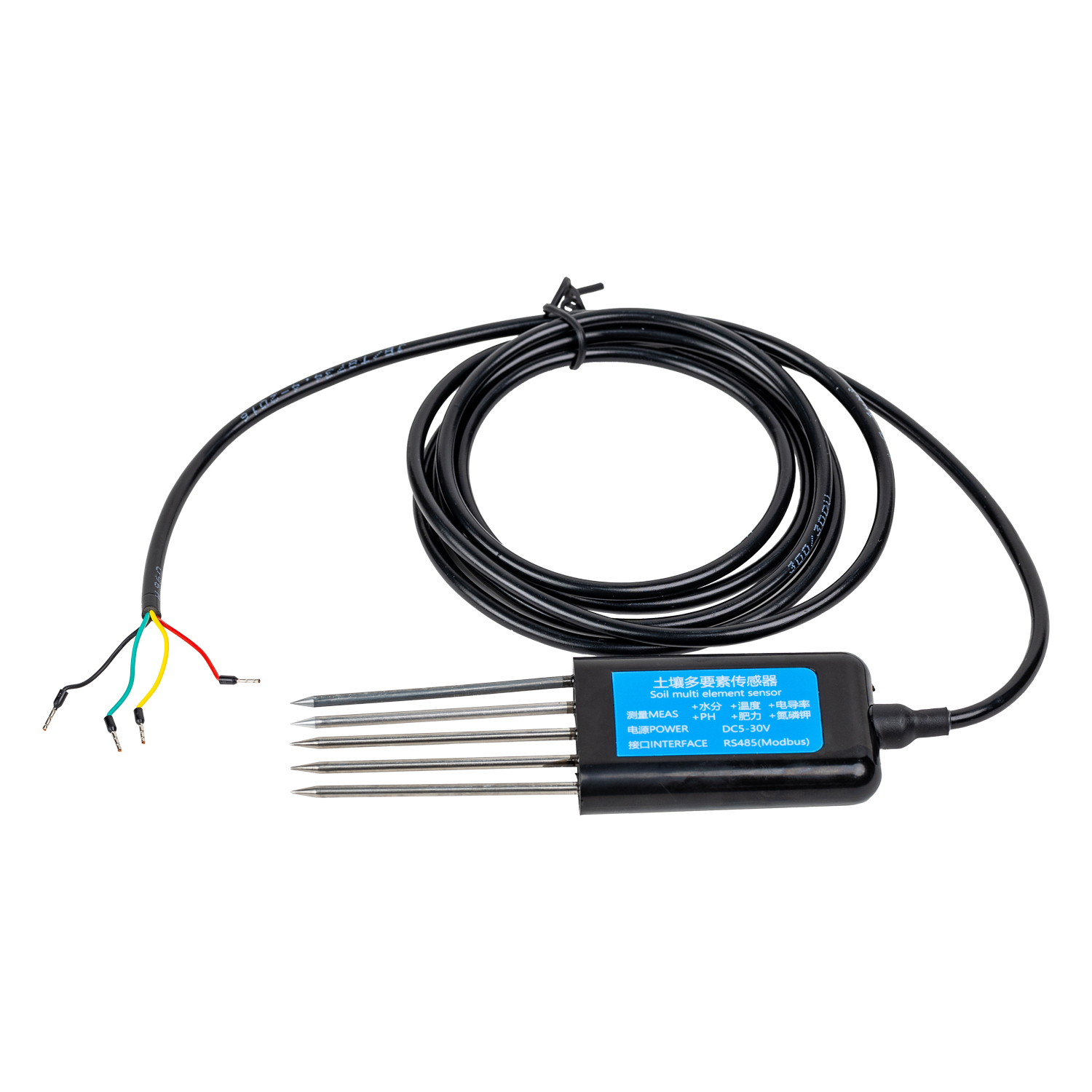 Soil Moisture Sensor - Agriculture Soil NPK/PH/EC Analyzer Moisture Nutrient