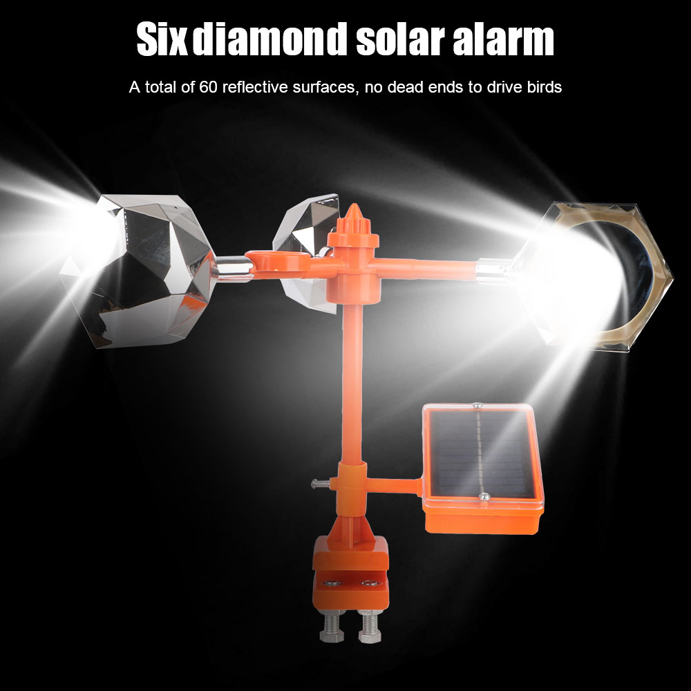Solar Reflective Bird Repeller - Solar Bird Scarer review and price