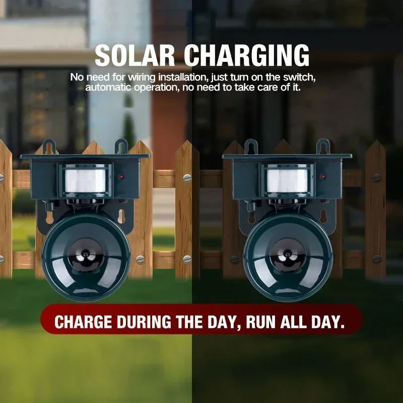 2026 NEW Outdoor Solar Ultraso - Solar Bird Scarer review and price