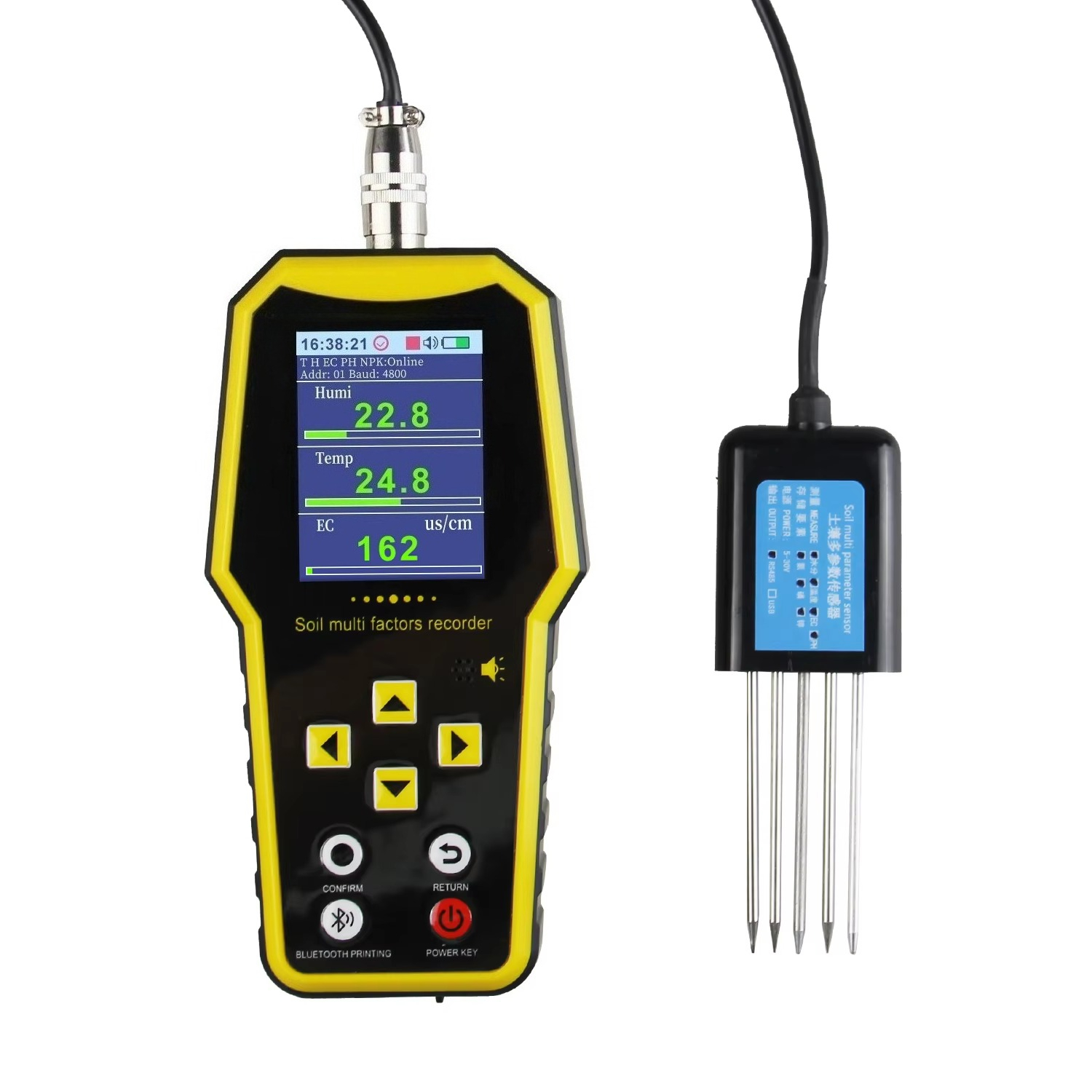 7 in 1 Portable Soil Moisture  - Soil Moisture Sensor review and price